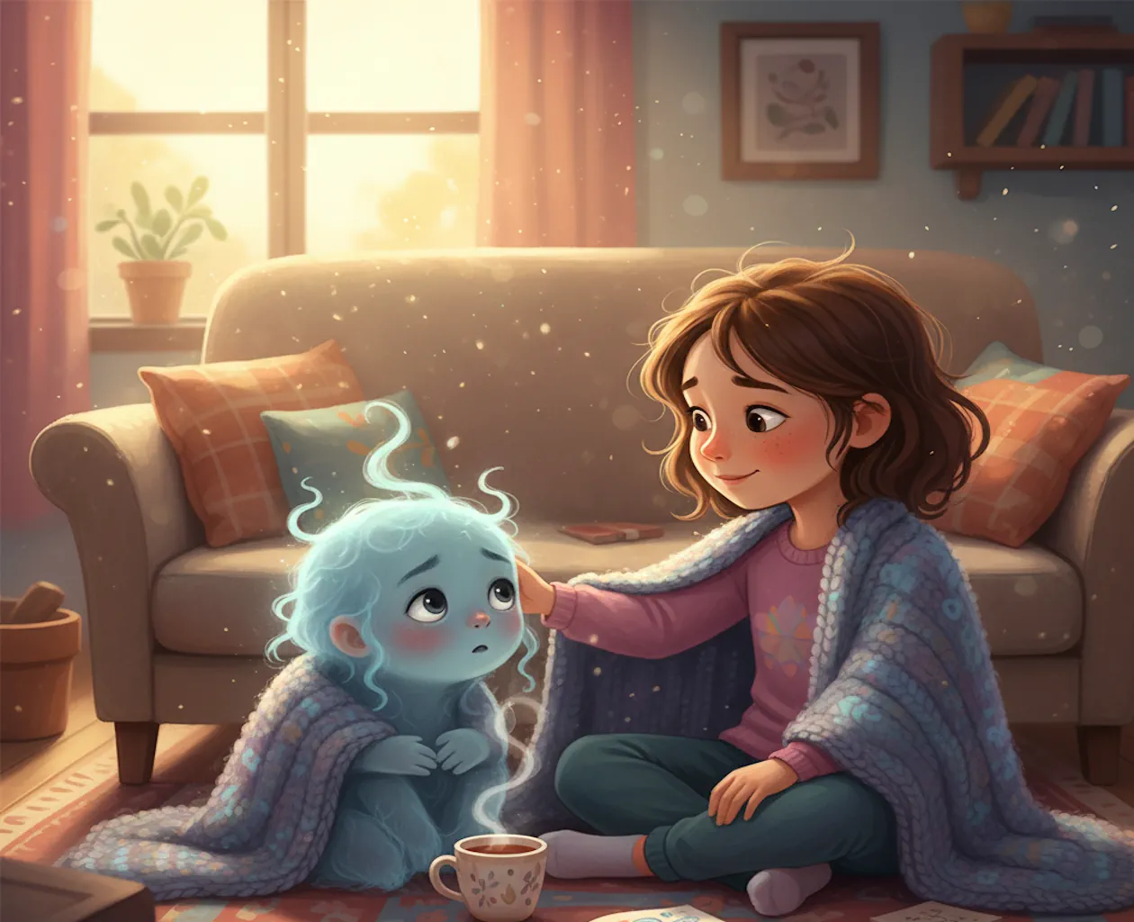 Cuando la Tristeza vino de Visita