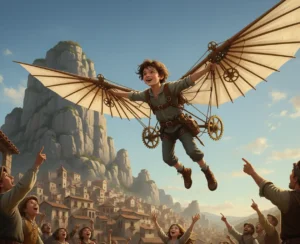 El Primer Vuelo del Pequeño Da